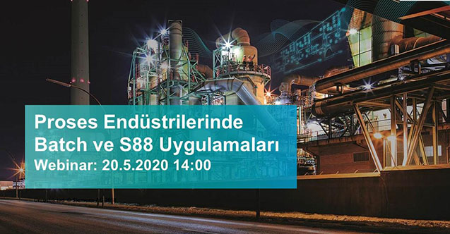 ANSI/ISA-88 ve Batch uygulamalarına özel webinar