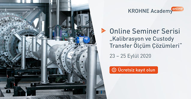 Krohne’den yeni online seminer serisi…