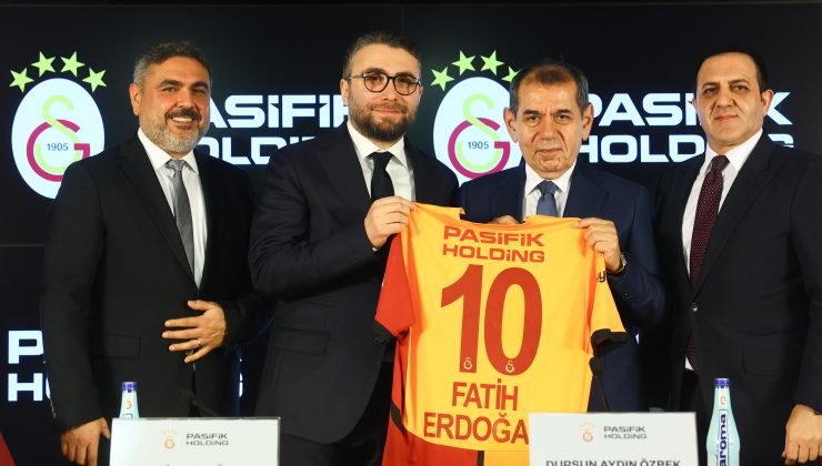 Pasifik Holding Galatasaray Futbol A Takımı’na Forma Sırt Sponsoru Oldu