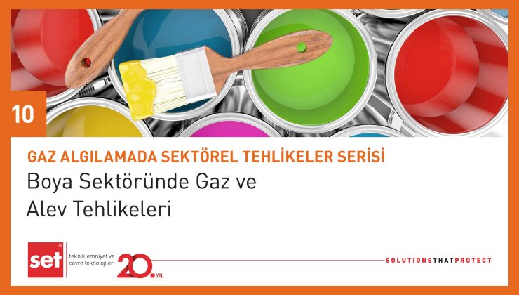 Boya Sektöründe Gaz ve Alev Tehlikeleri / Gaz Algılamada Sektörel Tehlikeler Serisi – 10