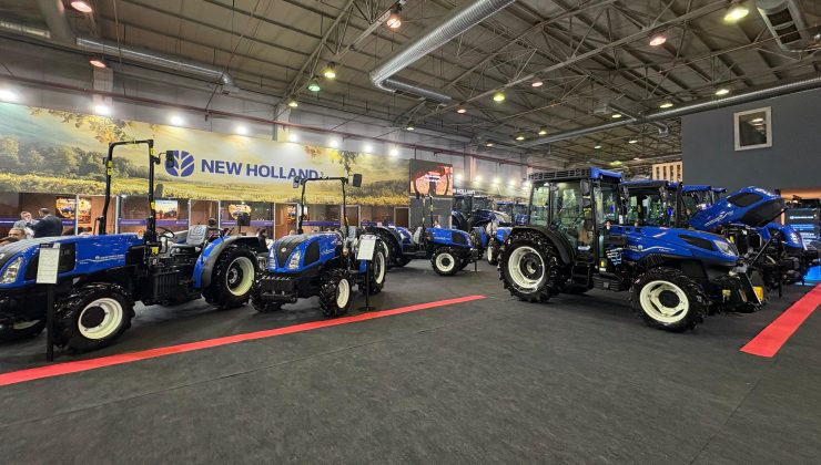 New Holland Son Teknoloji Traktör, Ekipman ve Hassas Tarım Ürünleriyle Bursa Tarım Fuarı’nda