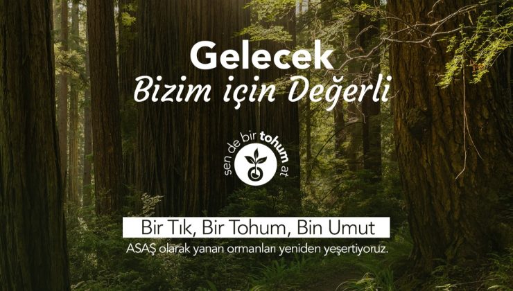 ASAŞ Yeni Projesiyle Herkesi Bir Tohum Atarak Geleceğe Nefes Olmaya Davet Ediyor