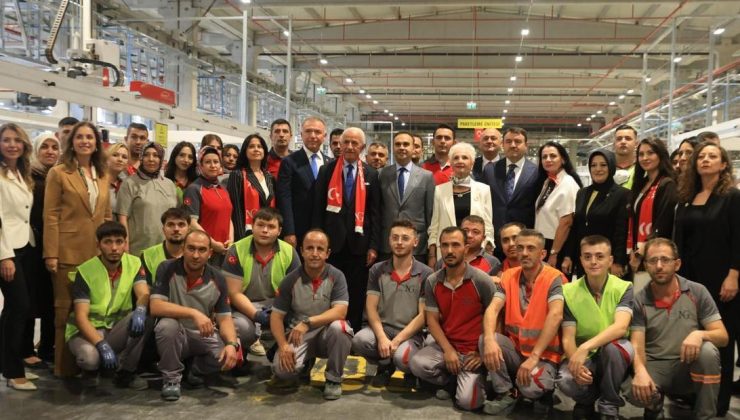 150 milyon euroluk yatırımla hayata geçirilen yeni fabrika, rekor hızla 14 ayda üretime hazır hale getirildi