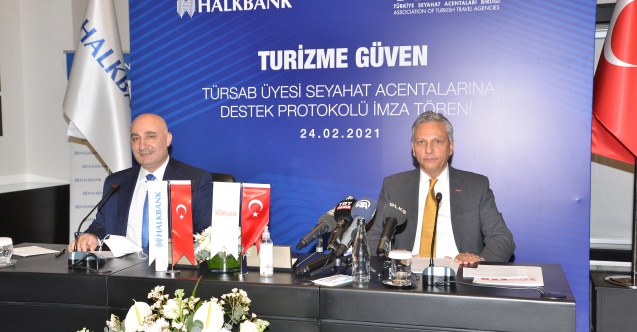 Halkbank’tan ‘TÜRSAB Üyesi Seyahat Acentalarına Destek Paketi’