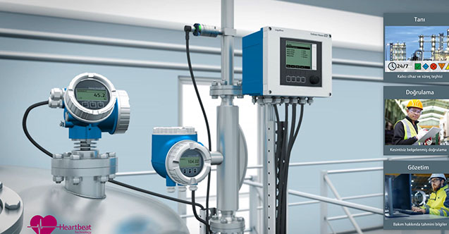 Sensörlerdeki dijital dönüşüm, Endress+Hauser Heartbeat Teknolojisi