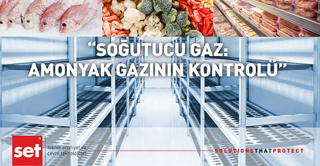 Soğutucu amonyak gazının kontrolü