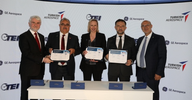 Türk Havacılık Uzay Sanayii, TEI ve GE Aerospace, HÜRJET İçin Mutabakat Anlaşması İmzalıyor