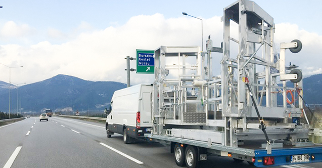 Türkiye’deki rüzgar türbinlerine mobil bakım gerçekleşiyor