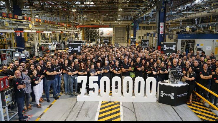 OYAK HORSE 7.5 Milyonuncu Motor Üretimini Kutluyor