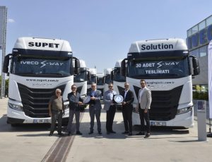 SUPET ve SOLUTION Firmaları Filolarını Genişletmek İçin IVECO S-Way’i Seçti