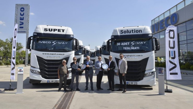 SUPET ve SOLUTION Firmaları Filolarını Genişletmek İçin IVECO S-Way’i Seçti