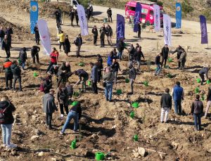 ‘Her Fidan Bir Umut’ Projesiyle 1 Milyon Fidan Toprakla Buluştu