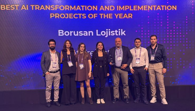 Yapay Zekâda En İyi Dönüşüm ve Uygulama Ödülü Borusan Lojistik’in
