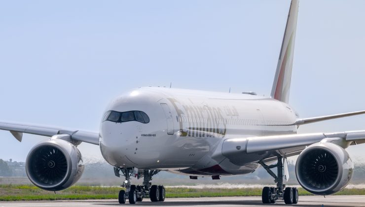 Emirates, İlk A350’sini Teslim Aldı