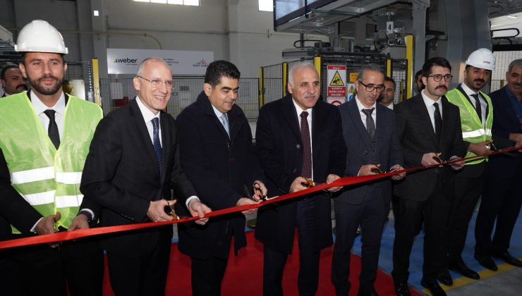 Saint-Gobain Weber Türkiye 7. Fabrikasının Açılışı ile Büyümesine Hız Kazandırıyor