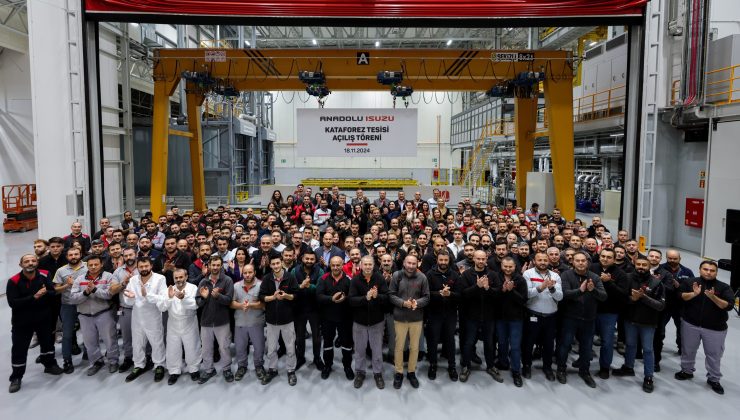 Anadolu Isuzu’nun Full Kataforez Tesisi Açıldı