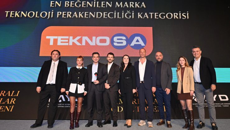 Teknosa, Tüketici Oylarıyla En Beğenilen Teknoloji Perakendecisi