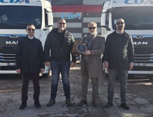 CDA Lojistik Yeni Araç Yatırımında ‘MAN’ Dedi