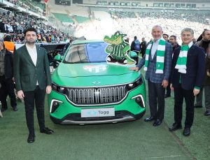 Togg, Bursaspor’un Tribün ve Şort Sponsoru Oldu