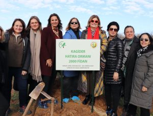 KAGİDER, Yeşil Bir Gelecek İçin 2000 Fidanla Gebze’de Yeni Bir Orman Kurdu