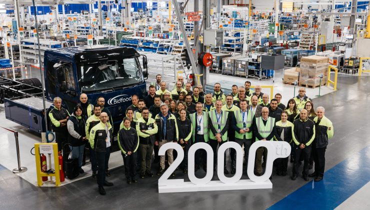 Renault Trucks, 2000’inci Elektrikli Kamyonunu Hollanda’ya Teslim Ediyor