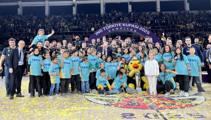 ING Türkiye Kupası 2025 Dörtlü Finali TEGV’li Çocukları Misafir Etti