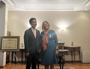 Perihan İnci Japonya Devlet Nişanı ile Onurlandırıldı