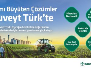Kuveyt Türk’ün Tarımı Büyüten Çözümleri, Konya Tarım Fuarı’nda Tanıtılıyor
