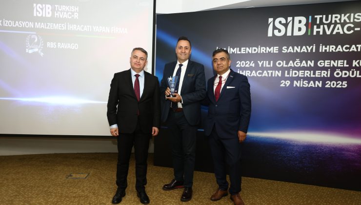Ravago Bina Çözümleri’ne “İzolasyon İhracat Ödülü”