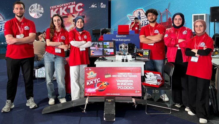 TEKNOFEST 2025’te Türkiye İkincisi Oldular