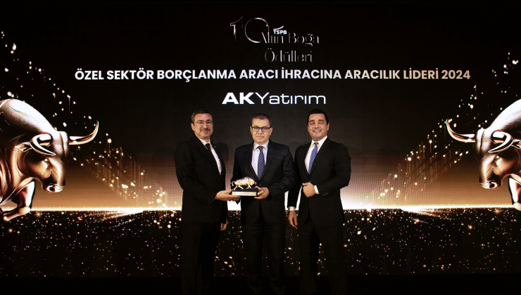 Ak Yatırım’dan TSPB Altın Boğa Ödülleri’nde Çifte Başarı