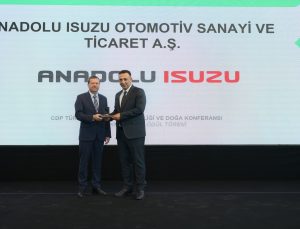 Anadolu Isuzu, Türkiye 15. İklim Değişikliği & Doğa Konferansı’nda Ödül Aldı