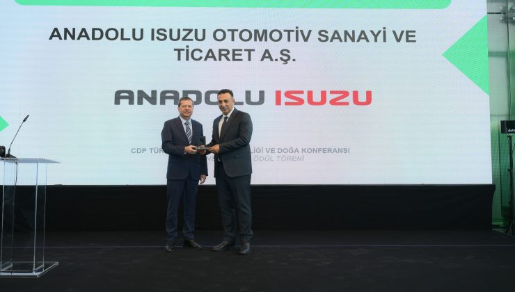 Anadolu Isuzu, Türkiye 15. İklim Değişikliği & Doğa Konferansı’nda Ödül Aldı