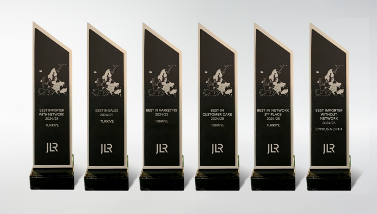 Jaguar Land Rover’dan Borusan Otomotiv Grubu’na Altı Ödül