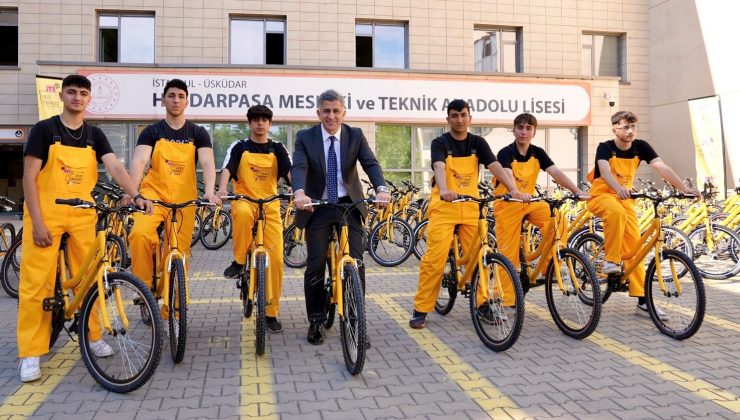 ETi Sarı Bisiklet Verdiği Sözü Tuttu