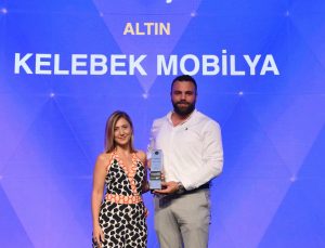 Kelebek Mobilya Sosyal Medya Yönetimiyle Altın Ödüle Layık Görüldü