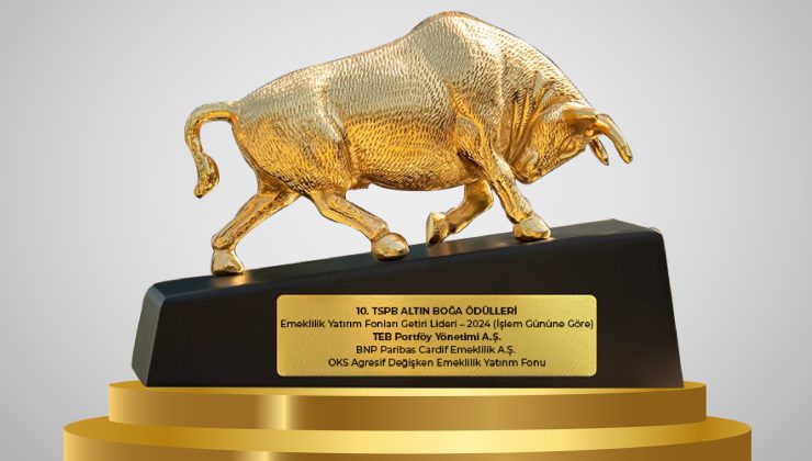 BNP Paribas Cardif Emeklilik OKS Agresif Değişken Emeklilik Yatırım Fonu, Altın Boğa Ödülleri’nde “Getiri Lideri” Seçildi!