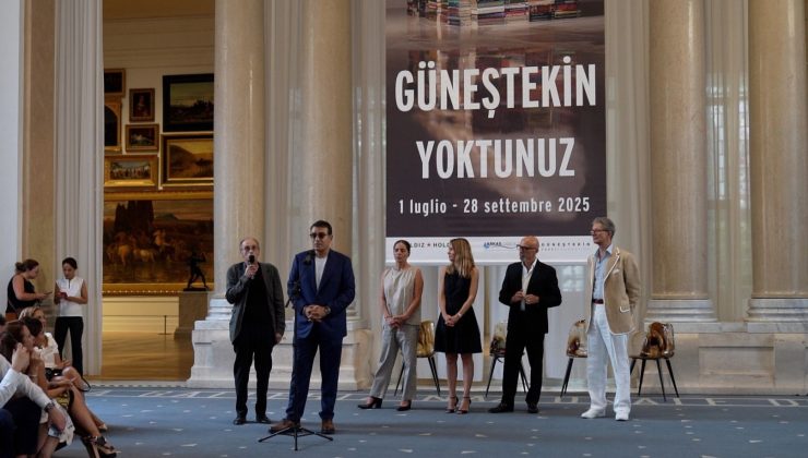 Ahmet Güneştekin’in “Yoktunuz” Sergisi Yıldız Holding’in Desteğiyle İtalya’da Ziyarete Açıldı