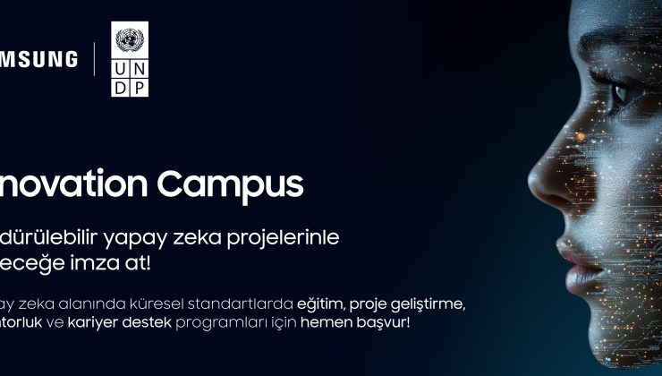 Samsung ve UNDP, Innovation Campus Yapay Zekâ Eğitimi İçin Gençlerin Başvurularını Bekliyor
