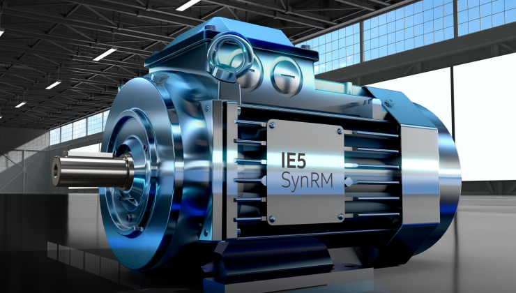 ABB’nin yeni IE5 SynRM motorlarıyla yüzde 40 enerji tasarrufu