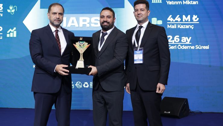 Marsa’nın “Tesis İçinde Buhar Verimliliği” Projesine Ödül