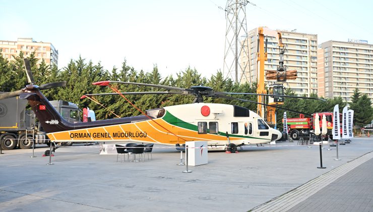 Türkiye’nin İlk Yerli Yangın Söndürme Helikopteri Tanıtıldı