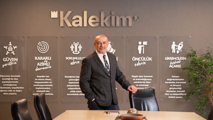 Kalekim, 2025’in İlk Dokuz Ayını 800 Milyon TL Net Karla Kapattı