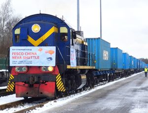FESCO, Çin’den ST. Petersburg’a İlk Doğrudan Tren Seferini Başlattı
