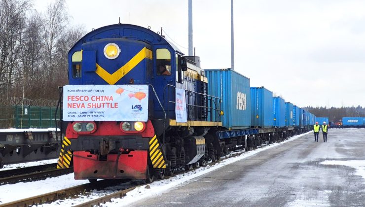 FESCO, Çin’den ST. Petersburg’a İlk Doğrudan Tren Seferini Başlattı