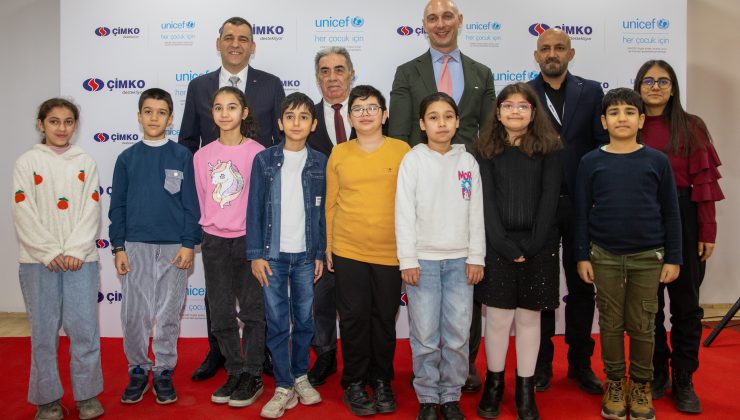 Çimko, UNICEF İş Birliğiyle Güneydoğu Anadolu’daki Çocukların Dijital Geleceğine Yatırım Yapıyor