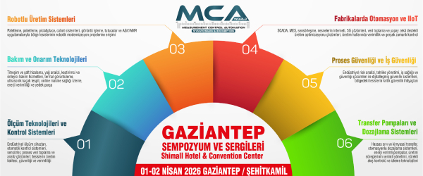 MCA World Gaziantep, Otomasyon Dünyasını 1–2 Nisan’da Sanayi ile Buluşturuyor