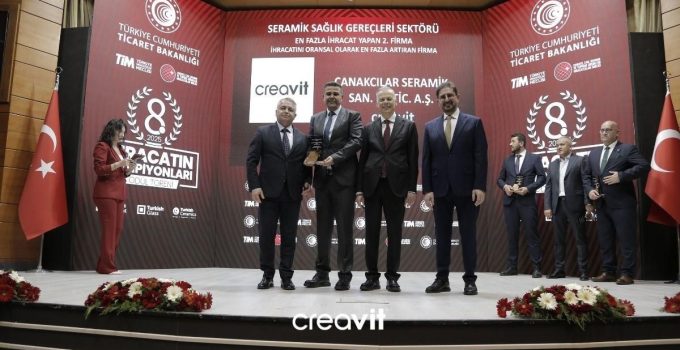 İhracatın Şampiyonları’nda Creavit’e Çifte Ödül