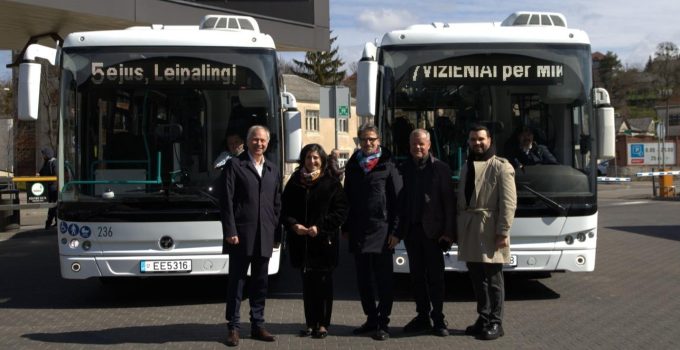 TEMSA’dan Litvanya’ya 15 Elektrikli Araç Teslimatı