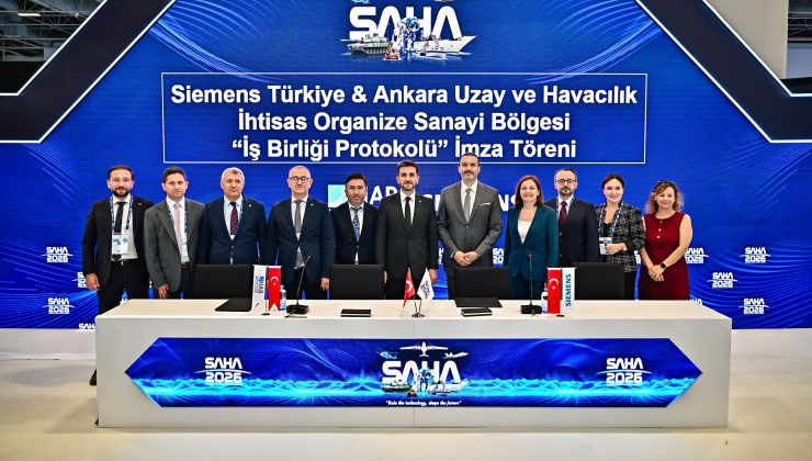 Siemens Türkiye ile Ankara Uzay ve Havacılık İhtisas Organize Sanayi Bölgesi, Kritik Bir İş Birliğine İmza Attı